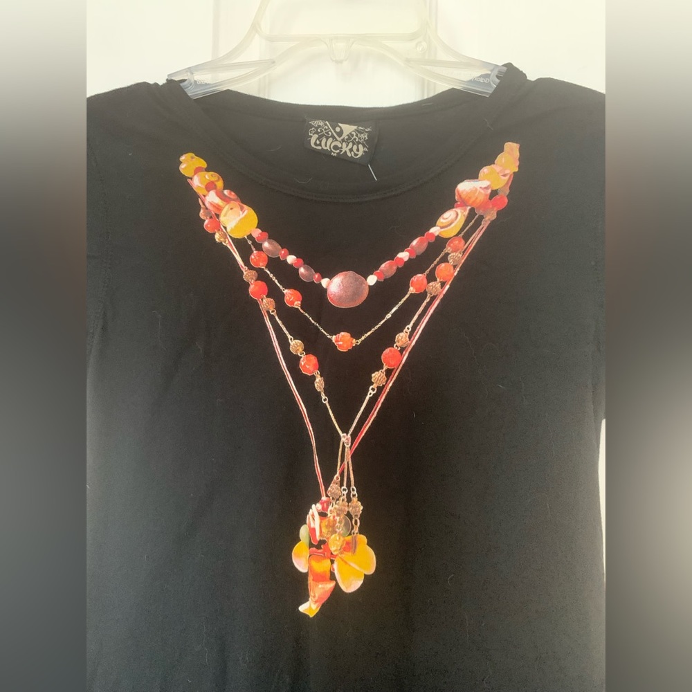 lucky brand graphic vintage tee